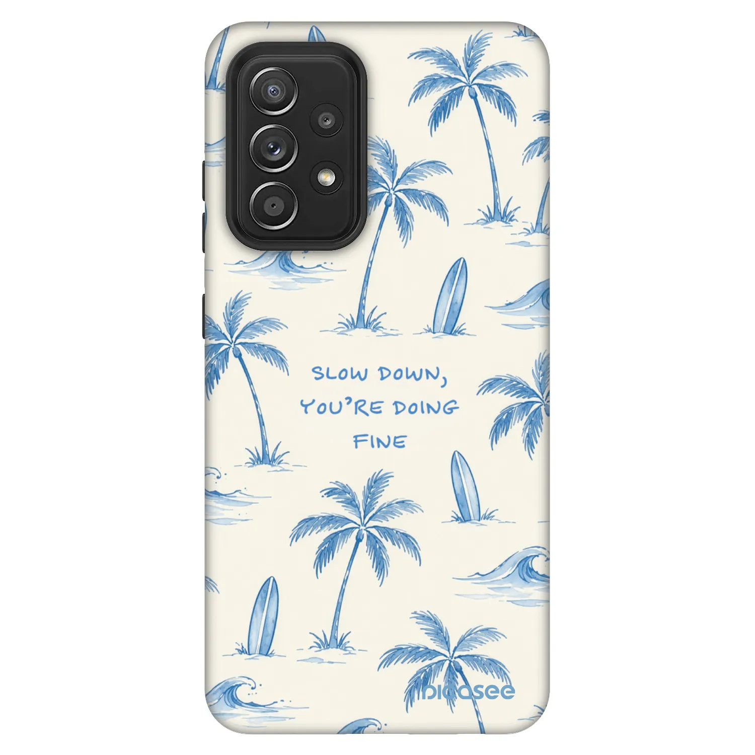 Picasee Fashion Case pro Samsung Galaxy A52s 5G A528B - Slow Tide