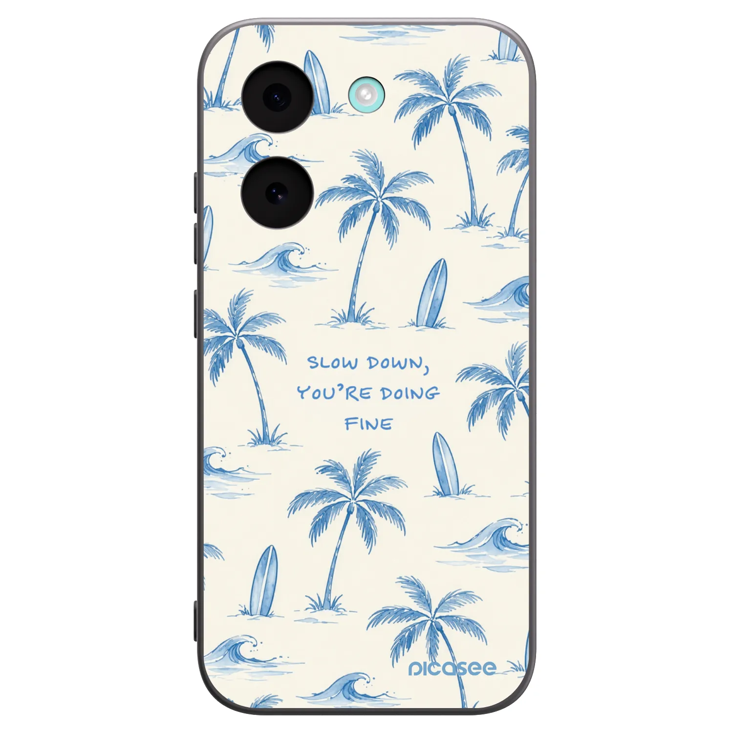 Picasee silikonový černý obal pro Xiaomi Poco X8 Pro - Slow Tide