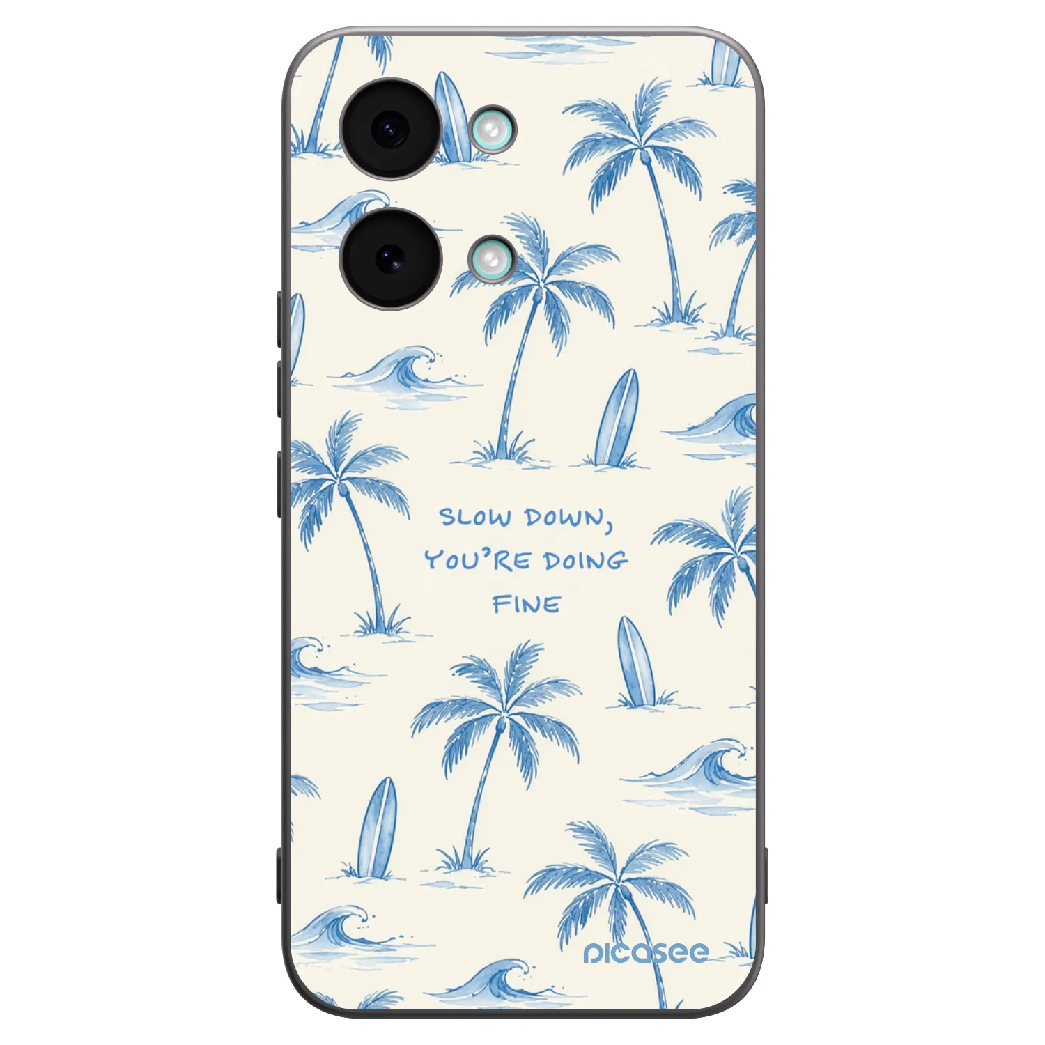 Picasee silikonový černý obal pro Xiaomi Poco X8 Pro Max - Slow Tide