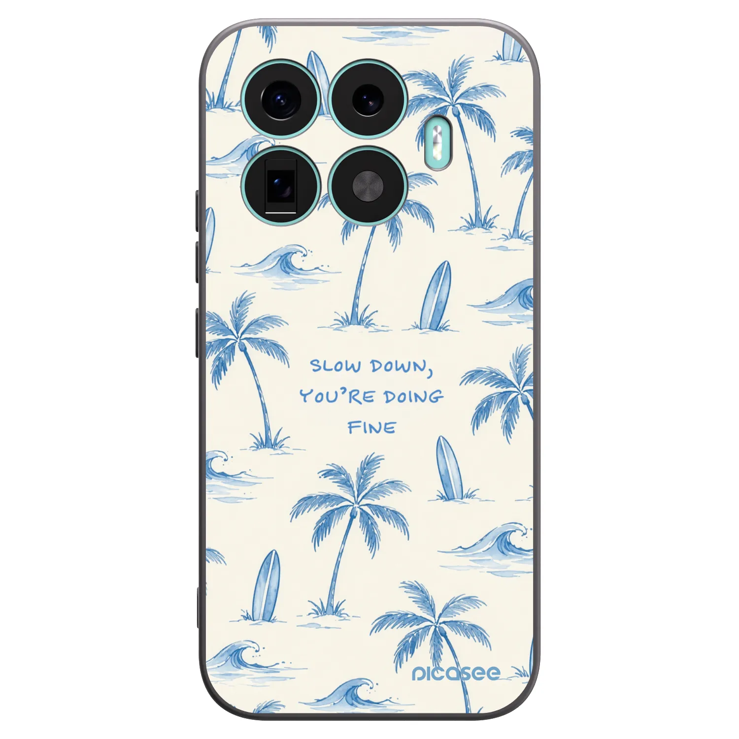 Picasee silikonový černý obal pro Xiaomi 17T - Slow Tide