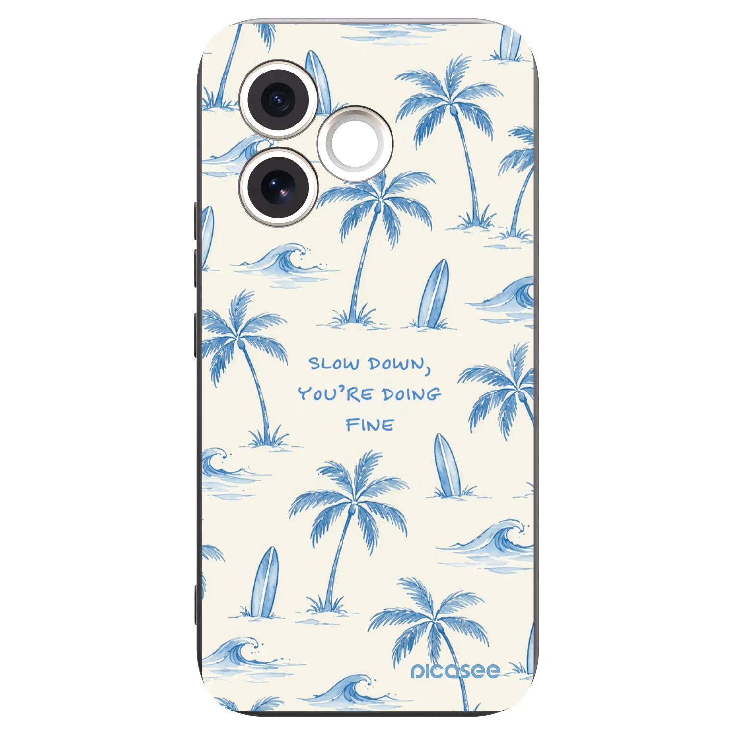 Picasee silikonový černý obal pro Honor 600 Lite - Slow Tide