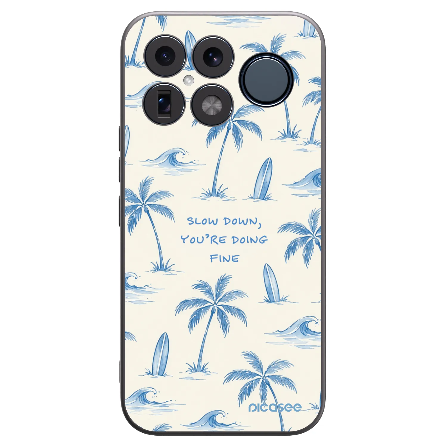 Picasee silikonový černý obal pro Xiaomi Poco F8 Ultra - Slow Tide