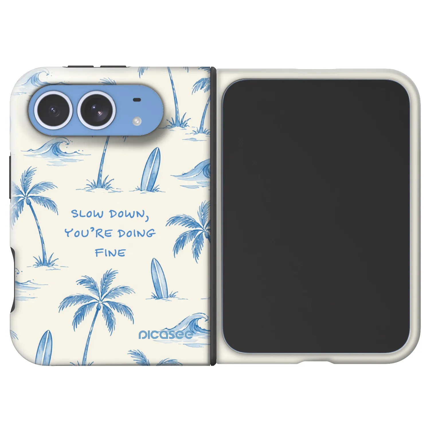 Picasee Fashion Case MagSafe Apple iPhone Duo - Slow Tide