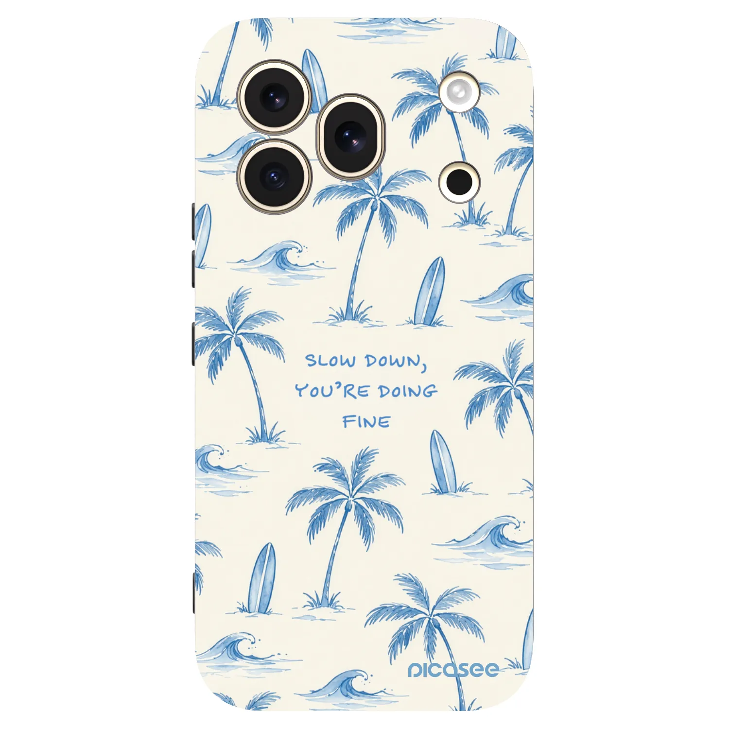 Picasee silikonový černý obal pro Honor 600 Pro - Slow Tide