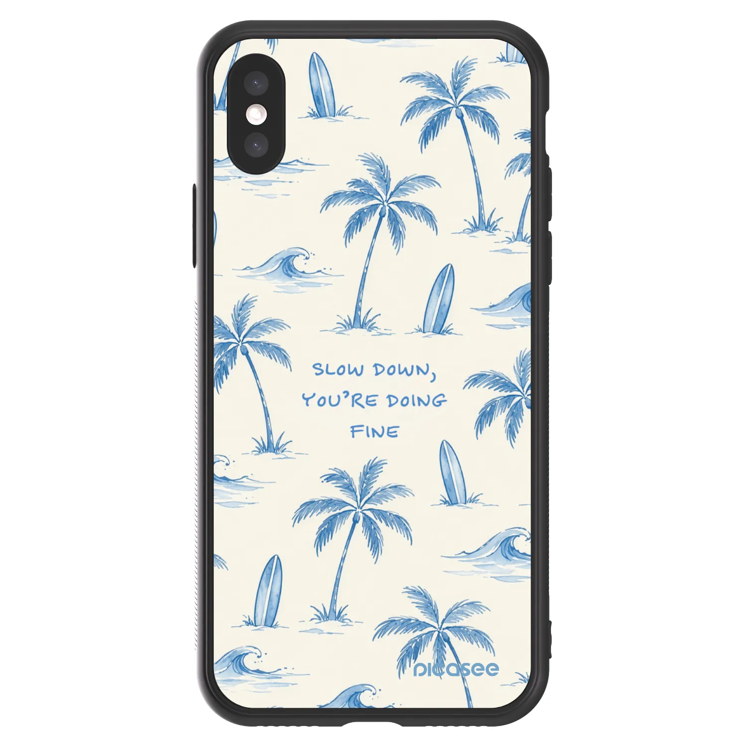 Picasee ULTIMATE CASE pro Apple iPhone X/XS - Slow Tide