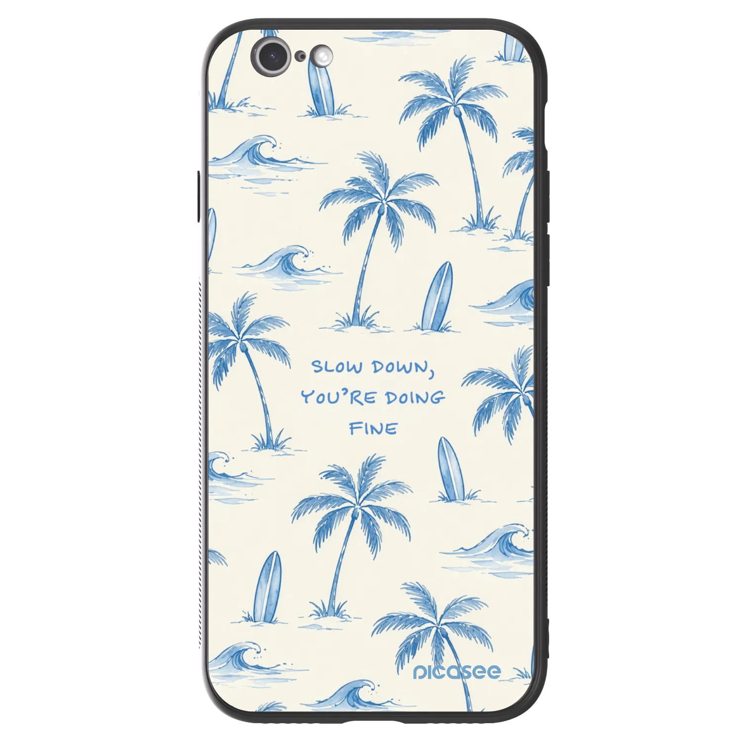 Picasee ULTIMATE CASE pro Apple iPhone 6/6S - Slow Tide