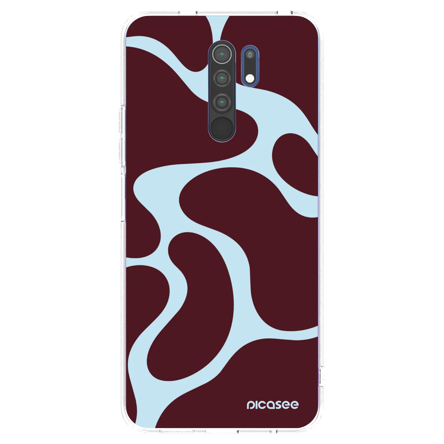 Picasee silikonový průhledný obal pro Xiaomi Redmi 9 - Soft Detour