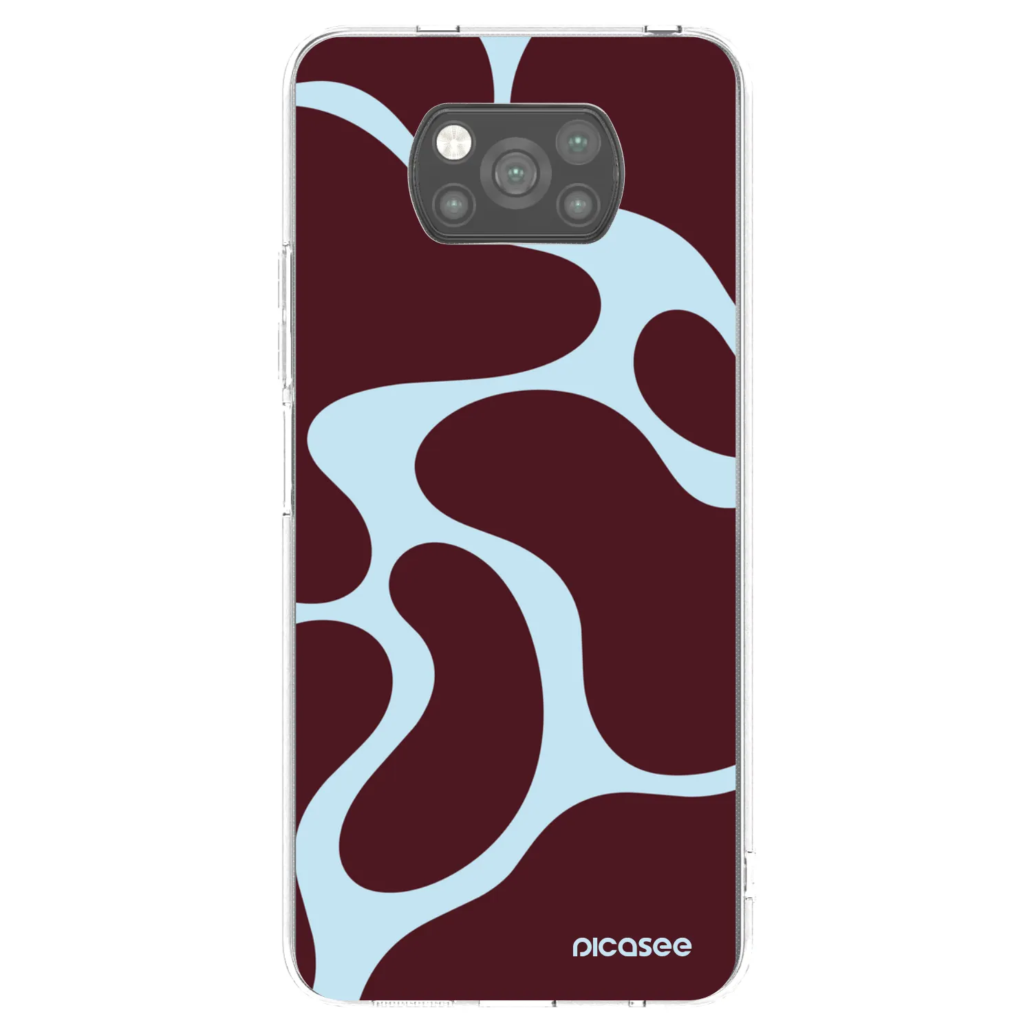 Picasee silikonový černý obal pro Xiaomi Poco X3 - Soft Detour