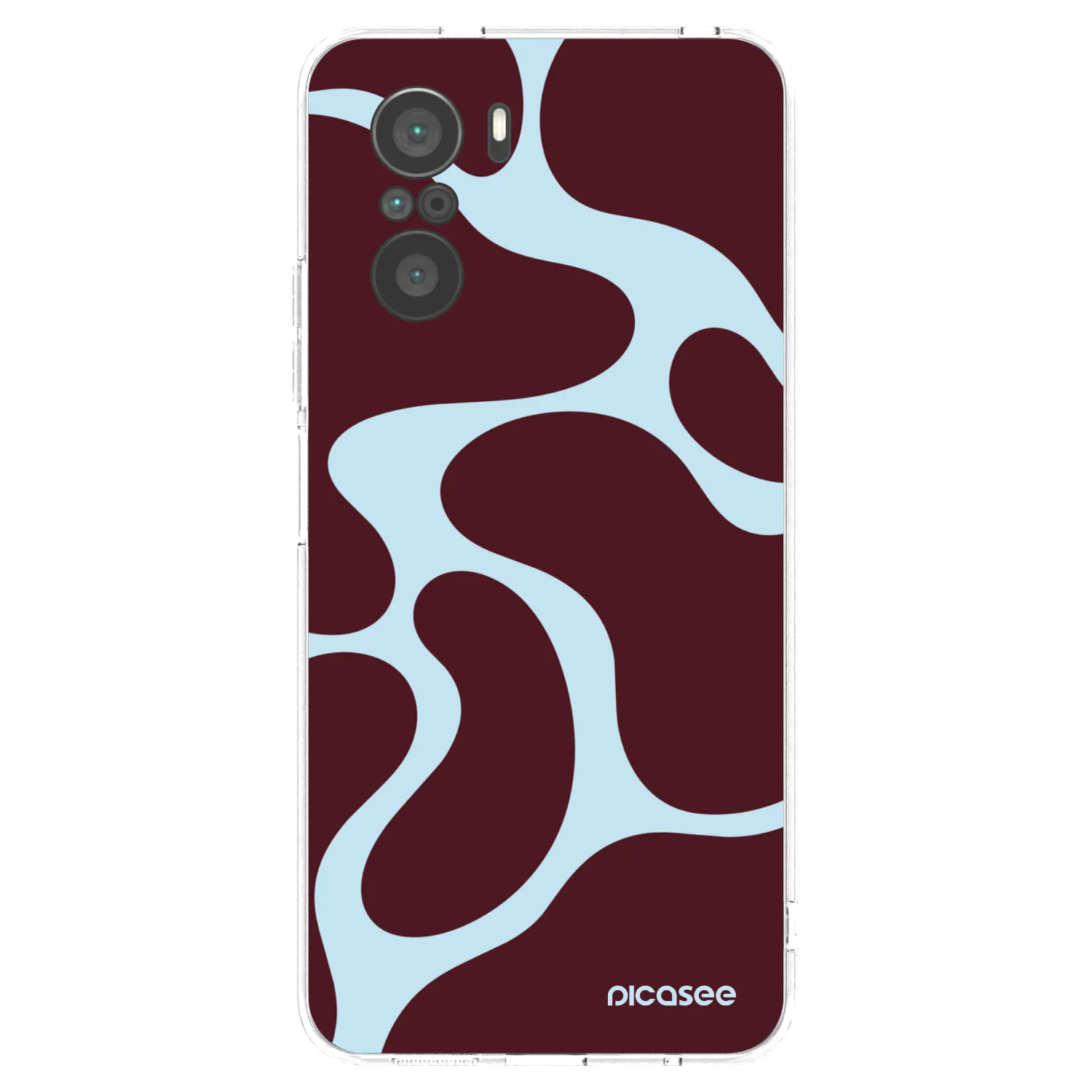 Picasee silikonový průhledný obal pro Xiaomi Poco F3 - Soft Detour
