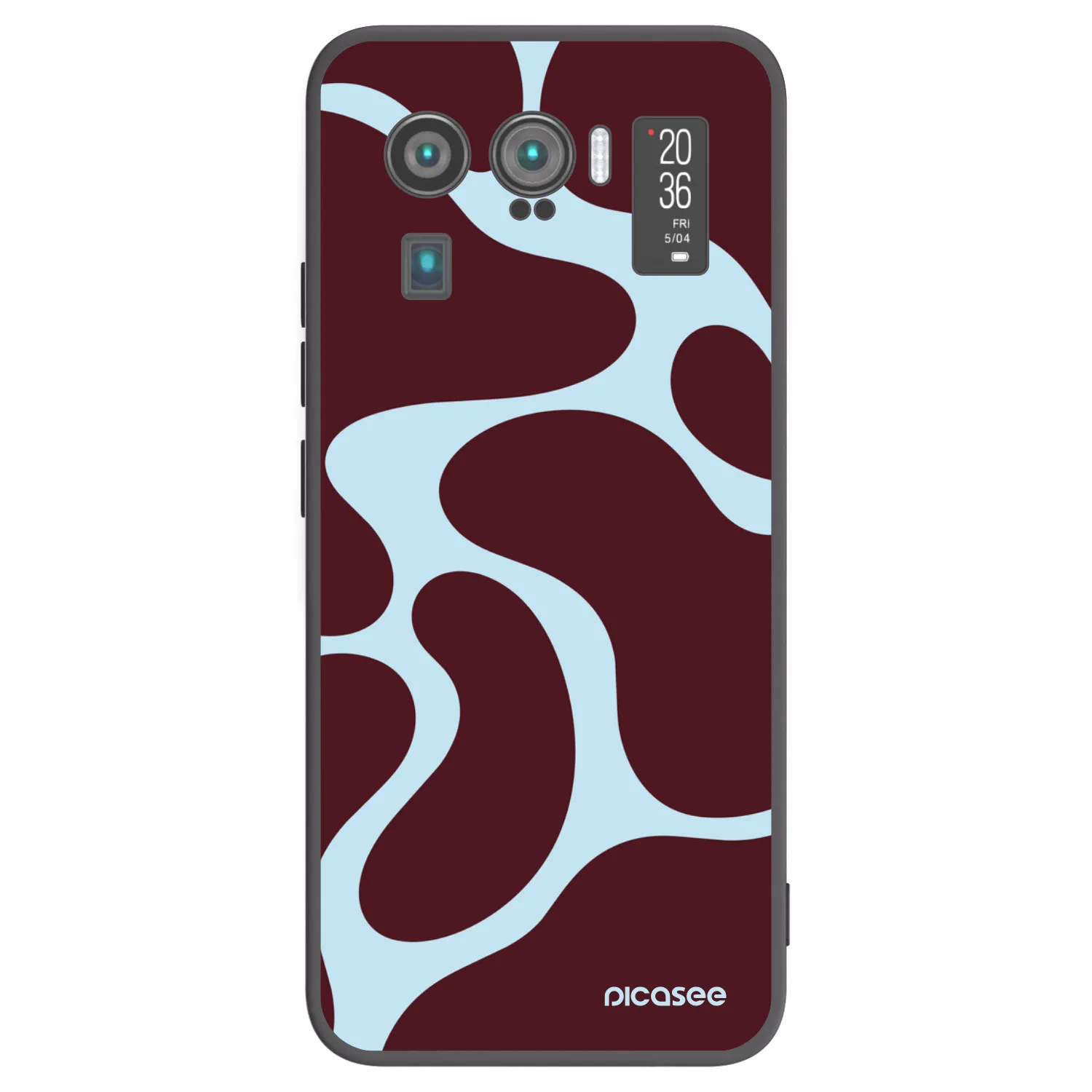 Picasee silikonový černý obal pro Xiaomi Mi 11 Ultra - Soft Detour