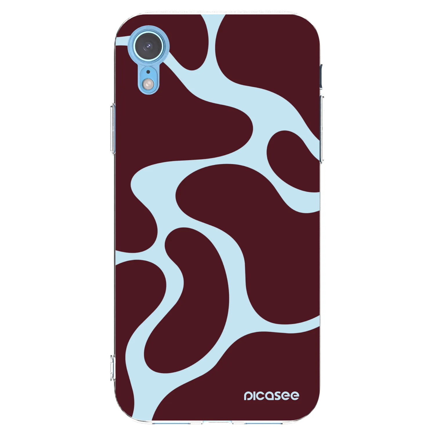 Picasee silikonový průhledný obal pro Apple iPhone XR - Soft Detour