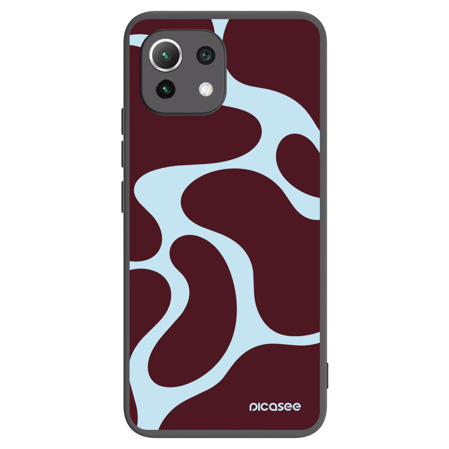 Picasee silikonový černý obal pro Xiaomi 11 Lite 5G NE - Soft Detour