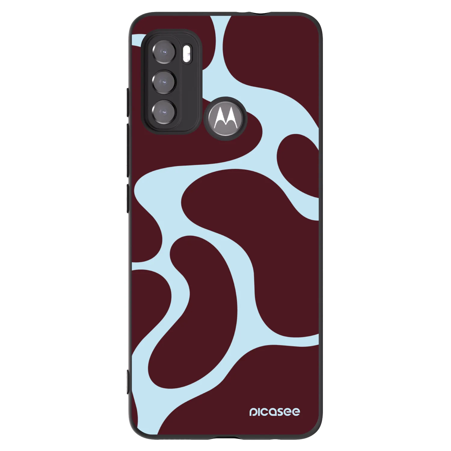 Picasee silikonový černý obal pro Motorola Moto G60 - Soft Detour