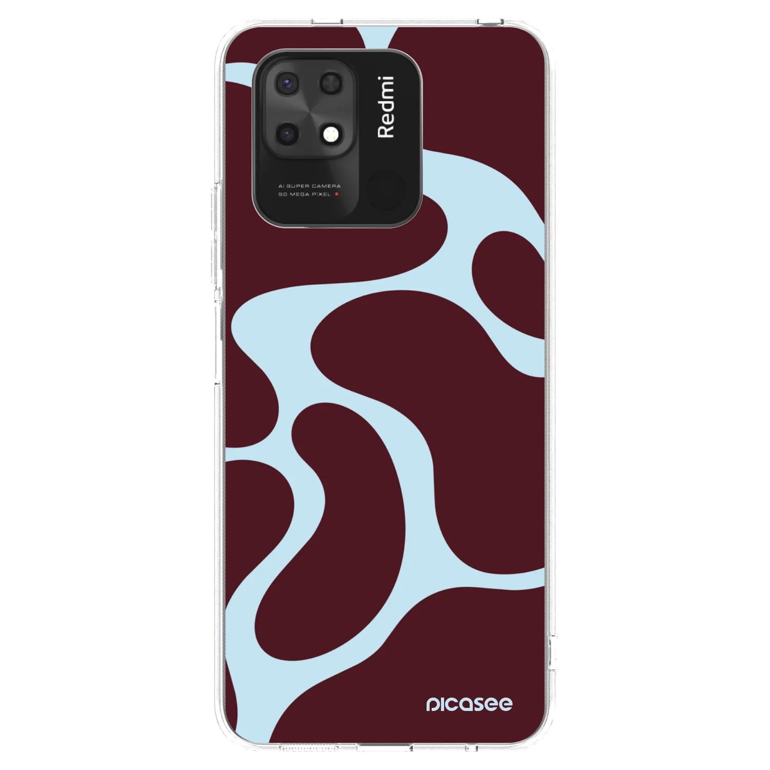 Picasee silikonový průhledný obal pro Xiaomi Redmi 10C - Soft Detour