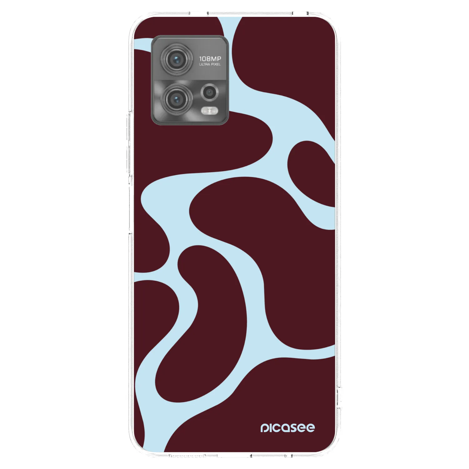Picasee silikonový průhledný obal pro Motorola Moto G72 - Soft Detour