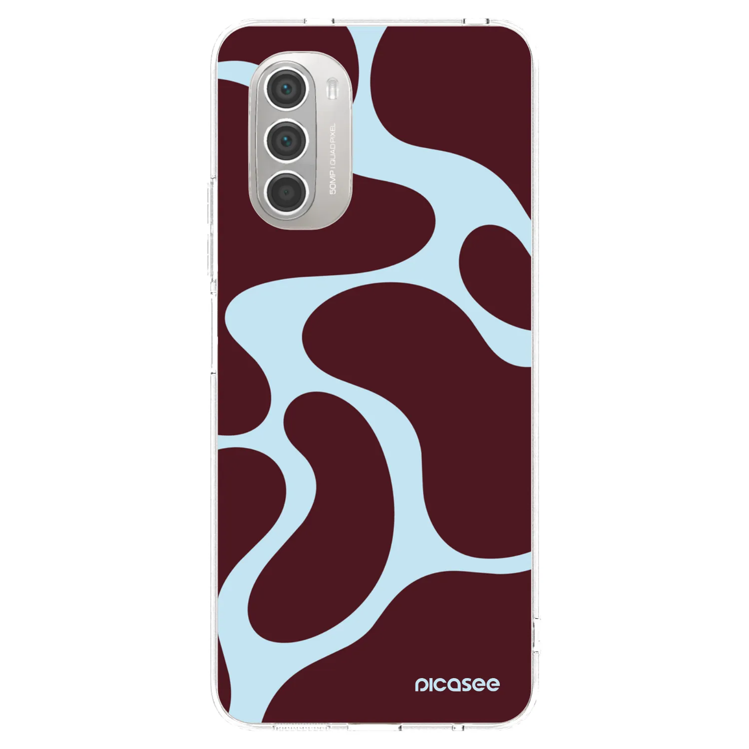 Picasee silikonový průhledný obal pro Motorola Moto G51 - Soft Detour