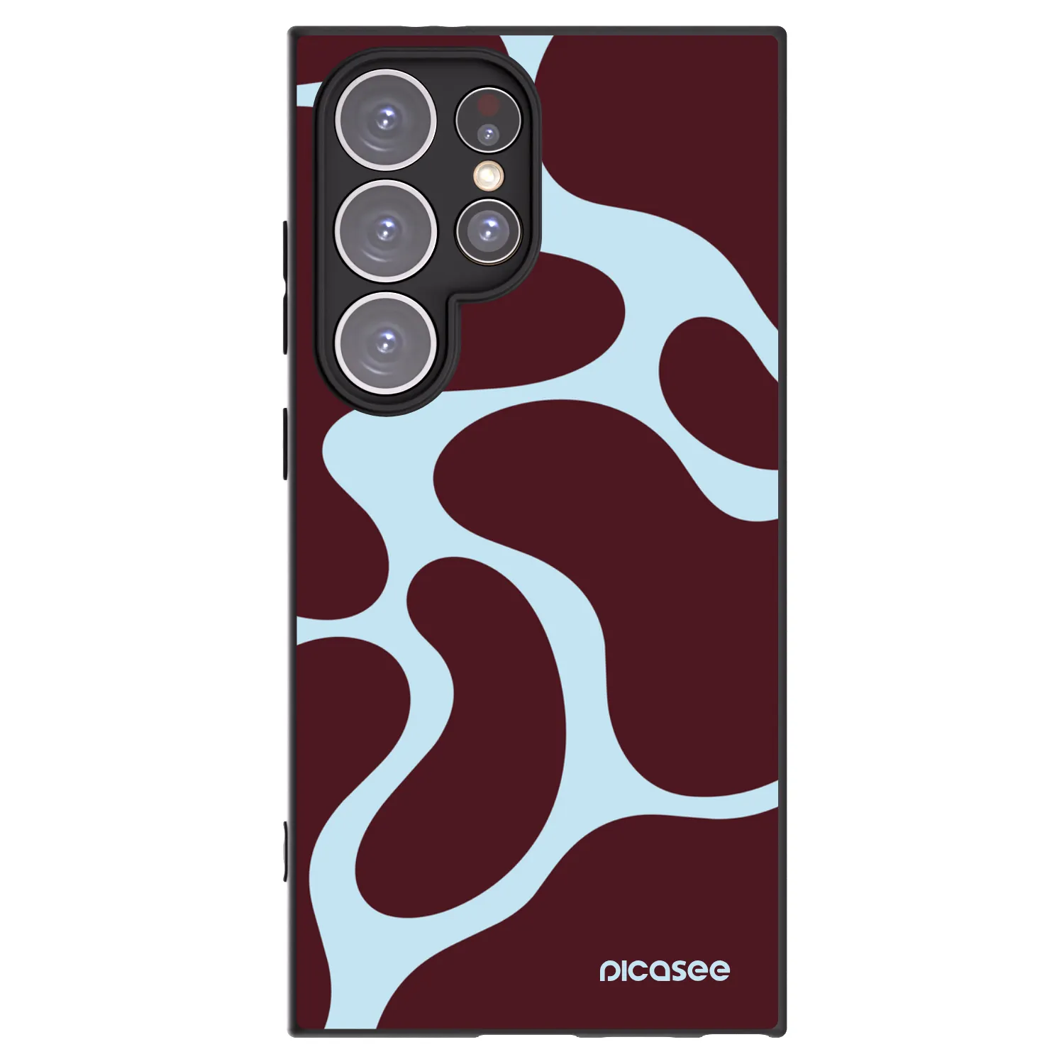 Picasee silikonový černý obal pro Samsung Galaxy S24 Ultra S928B 5G - Soft Detour