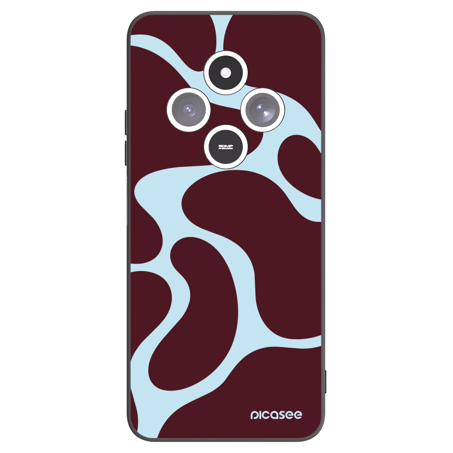 Picasee silikonový černý obal pro Xiaomi Redmi 14C - Soft Detour