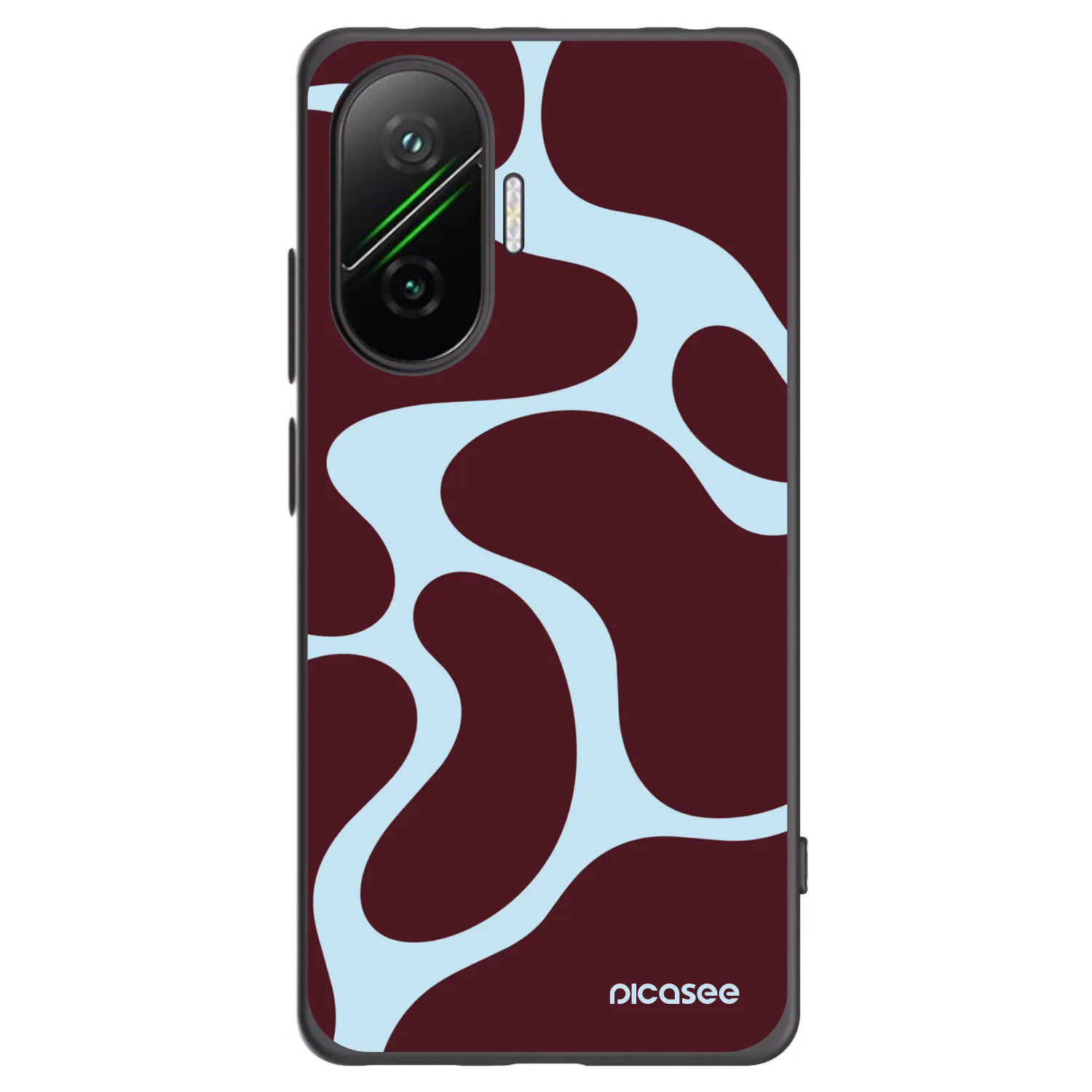 Picasee silikonový černý obal pro Xiaomi Poco F7 5G - Soft Detour