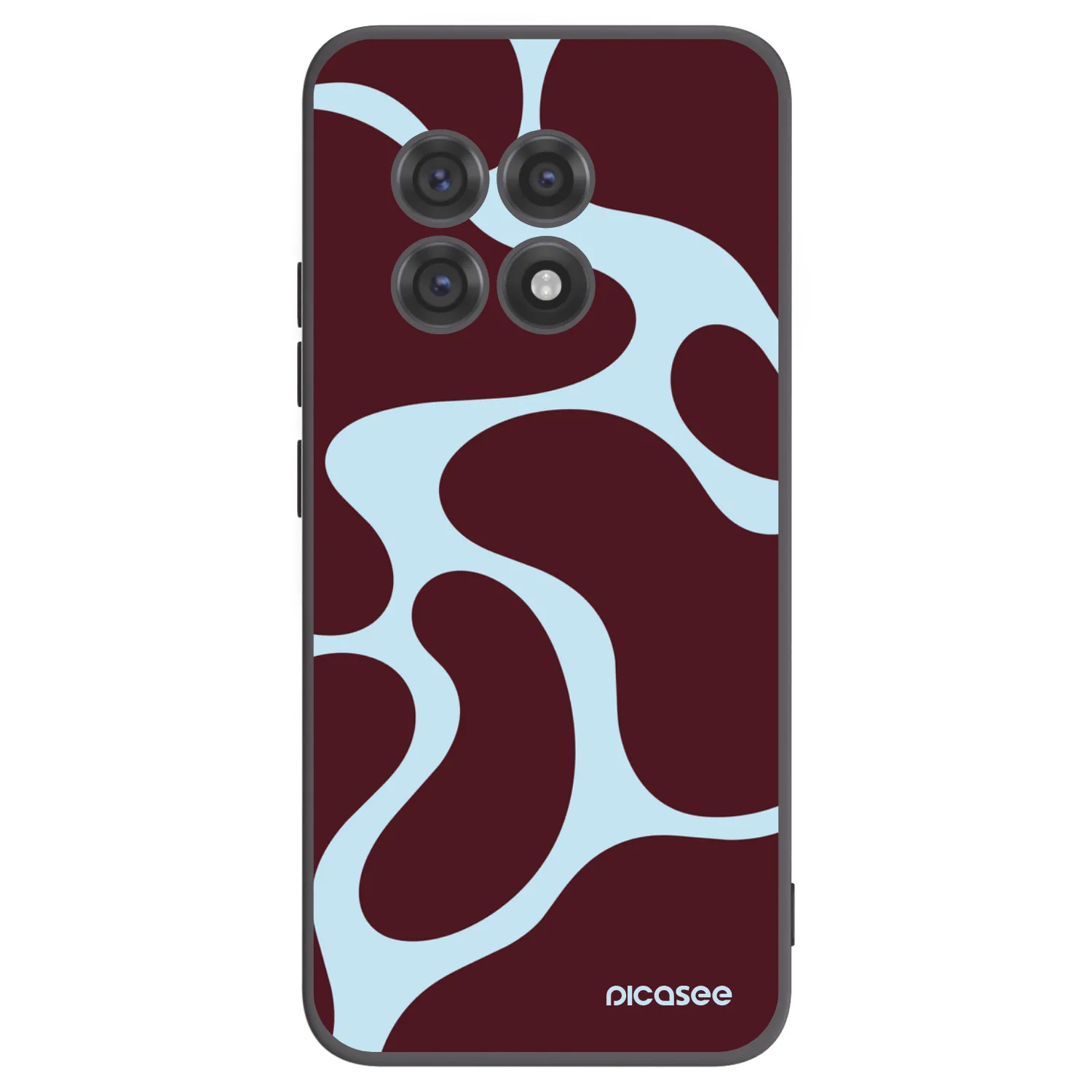 Picasee silikonový černý obal pro OnePlus 13R 5G - Soft Detour