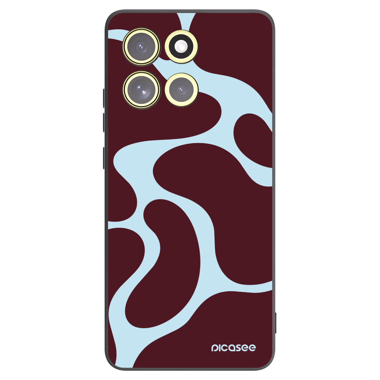 Picasee silikonový černý obal pro Motorola Moto G86 5G - Soft Detour
