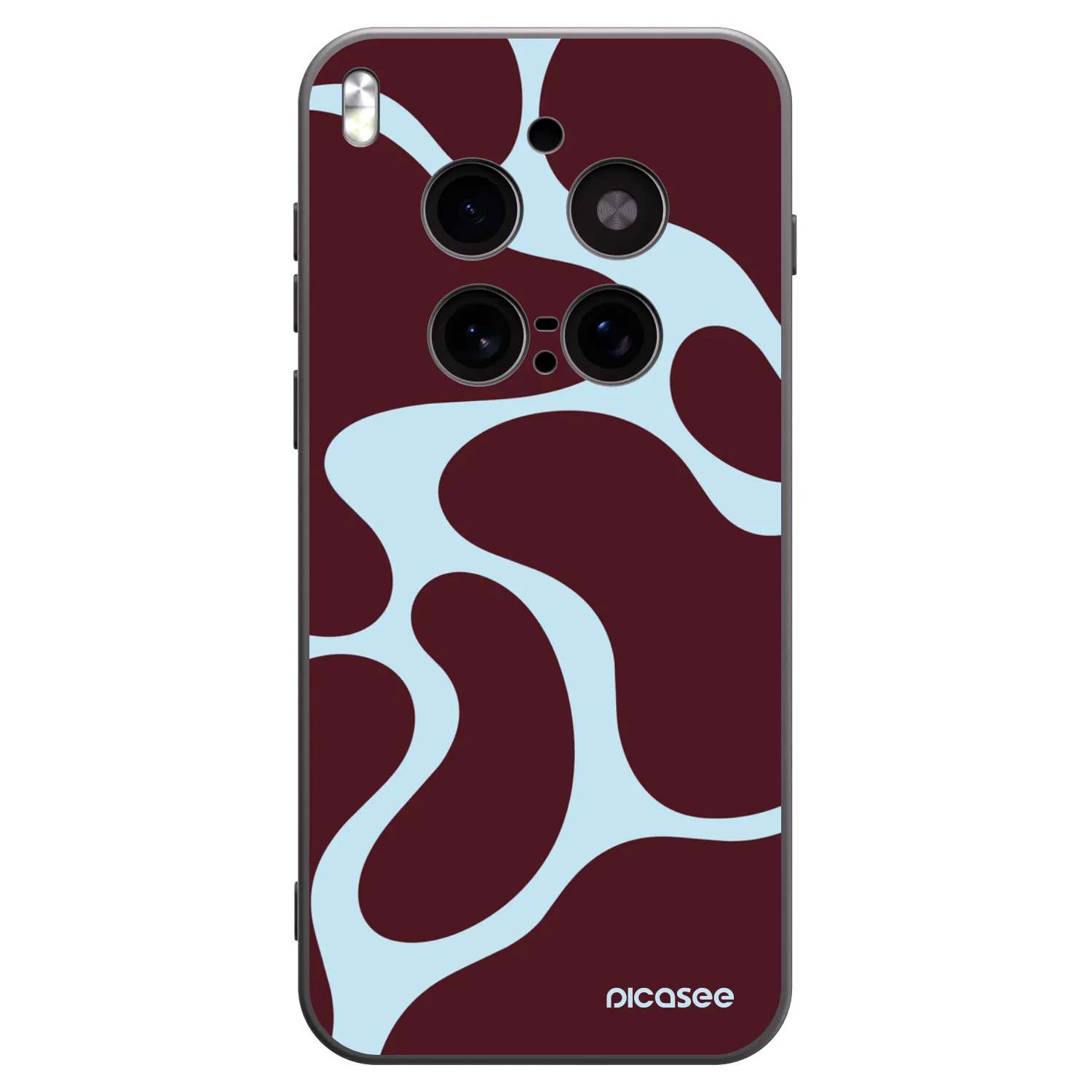 Picasee silikonový černý obal pro Vivo X300 Pro - Soft Detour