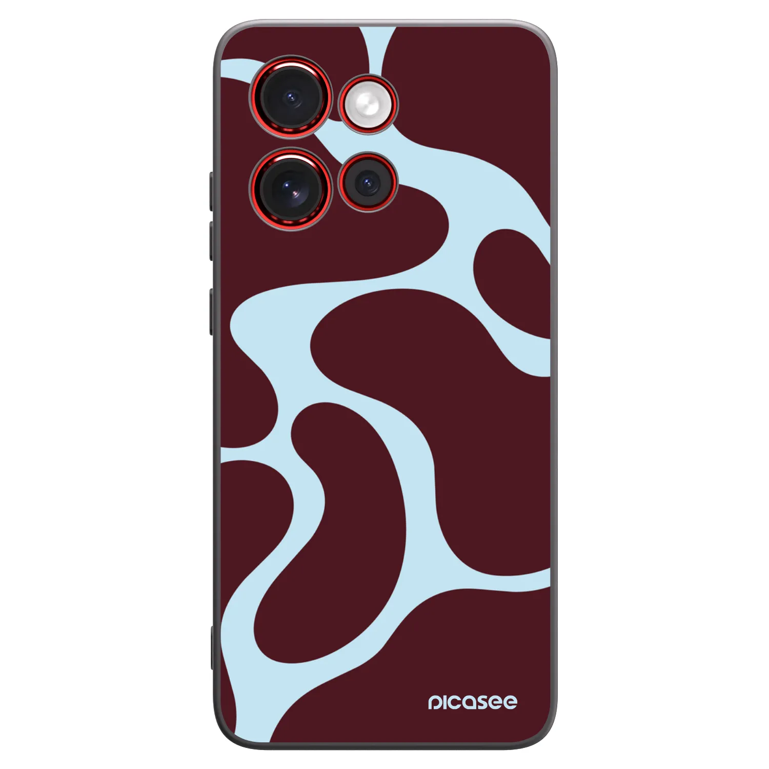 Picasee silikonový černý obal pro Motorola Edge 60 Neo 5G - Soft Detour