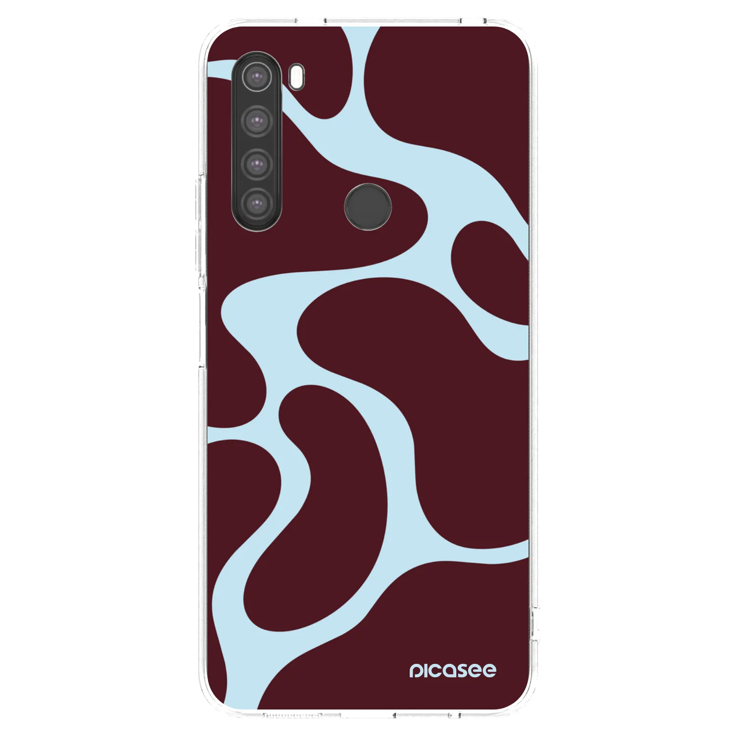 Picasee silikonový průhledný obal pro Xiaomi Redmi Note 8 - Soft Detour
