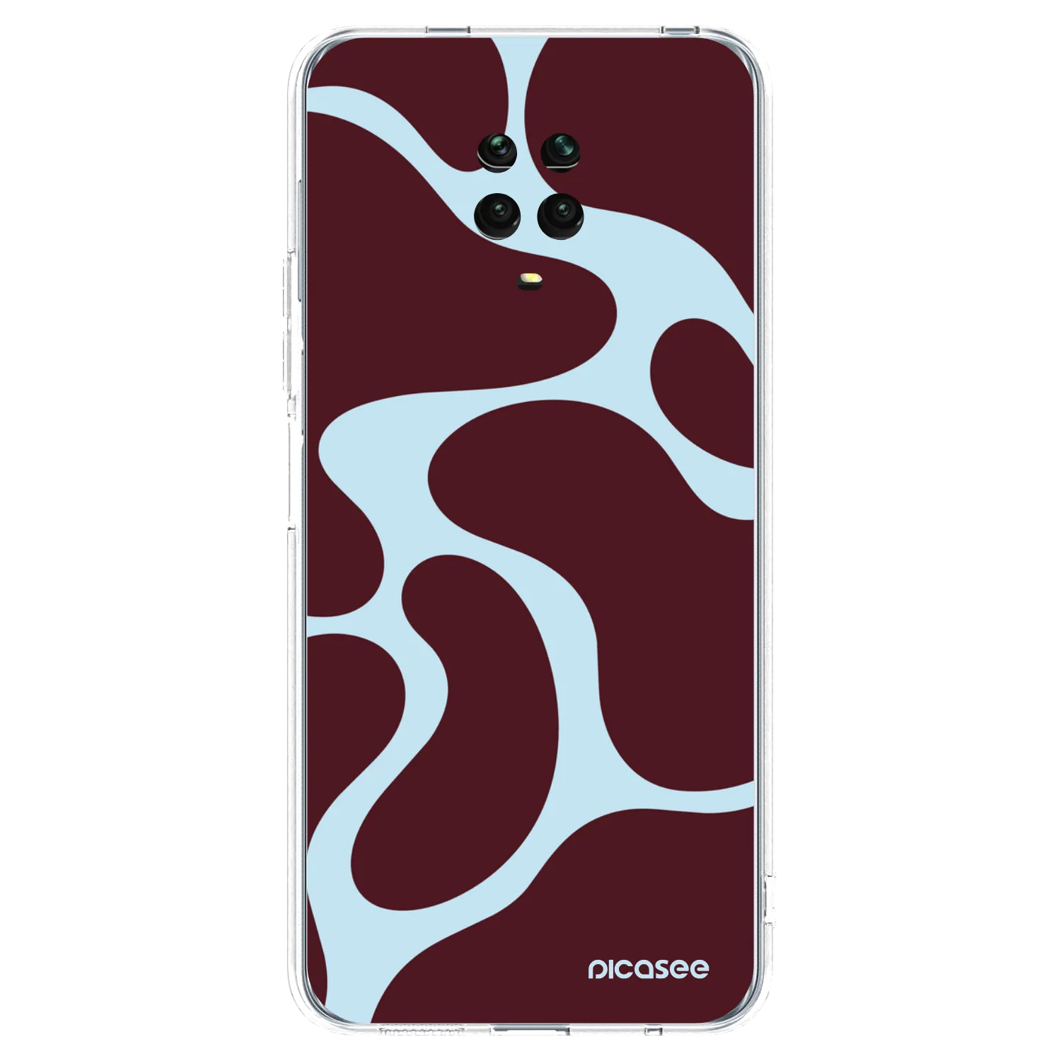 Picasee silikonový průhledný obal pro Xiaomi Redmi Note 9S - Soft Detour