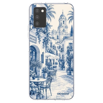 Obal pro Samsung Galaxy A03s A037G - Calle Azul