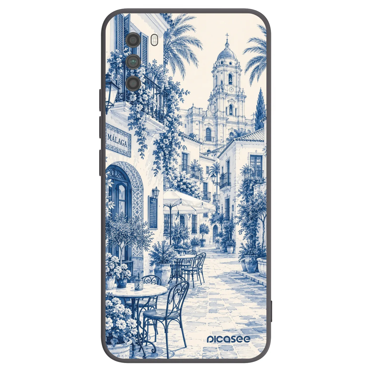 Picasee silikonový černý obal pro Xiaomi Poco M3 - Calle Azul
