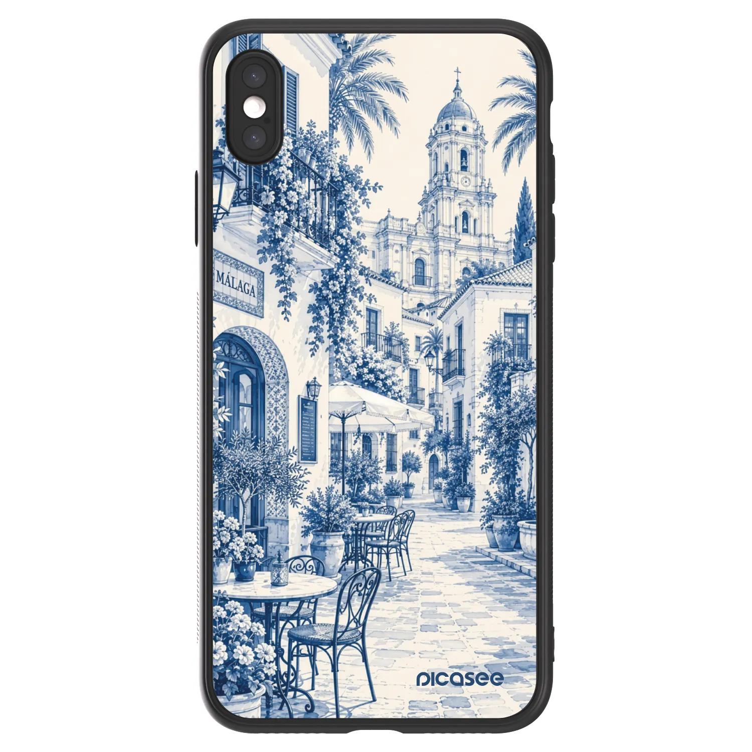 Picasee ULTIMATE CASE pro Apple iPhone XS Max - Calle Azul
