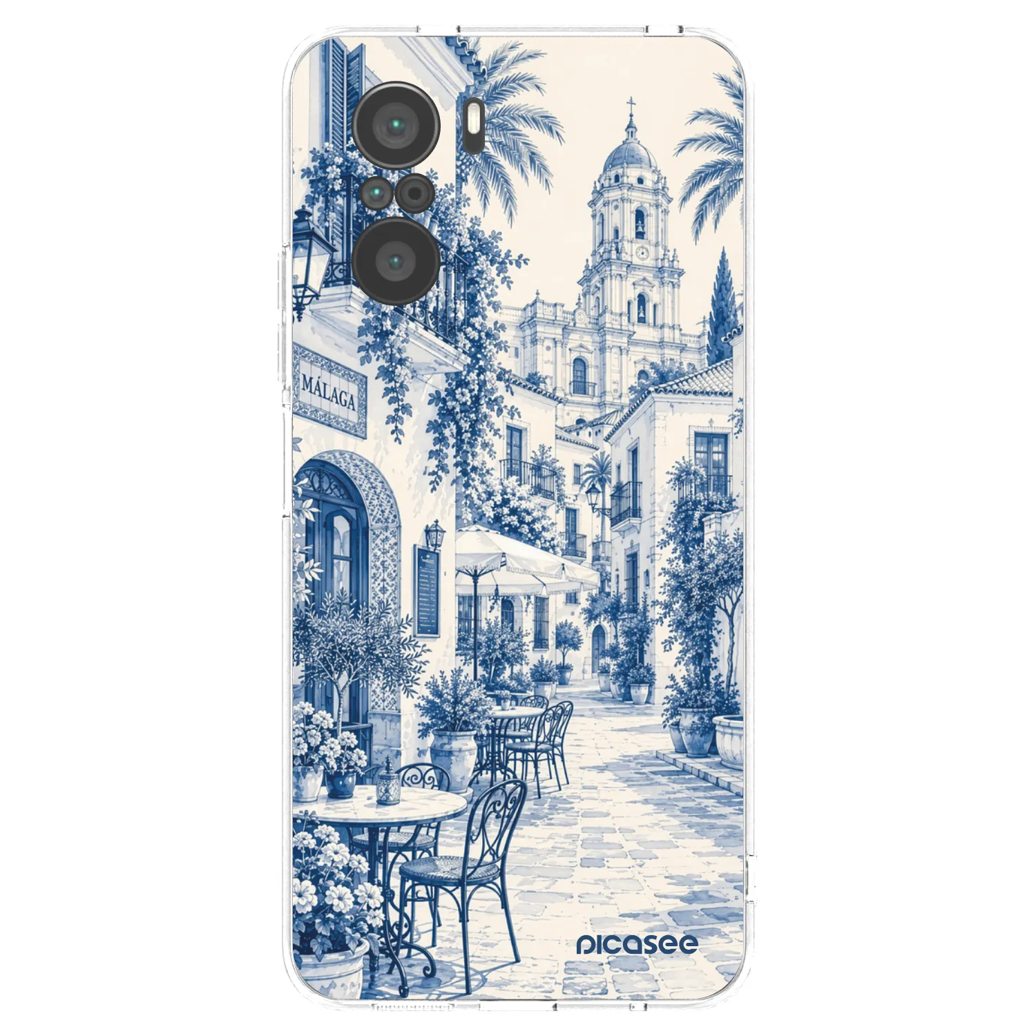 Picasee silikonový průhledný obal pro Xiaomi Poco F3 - Calle Azul