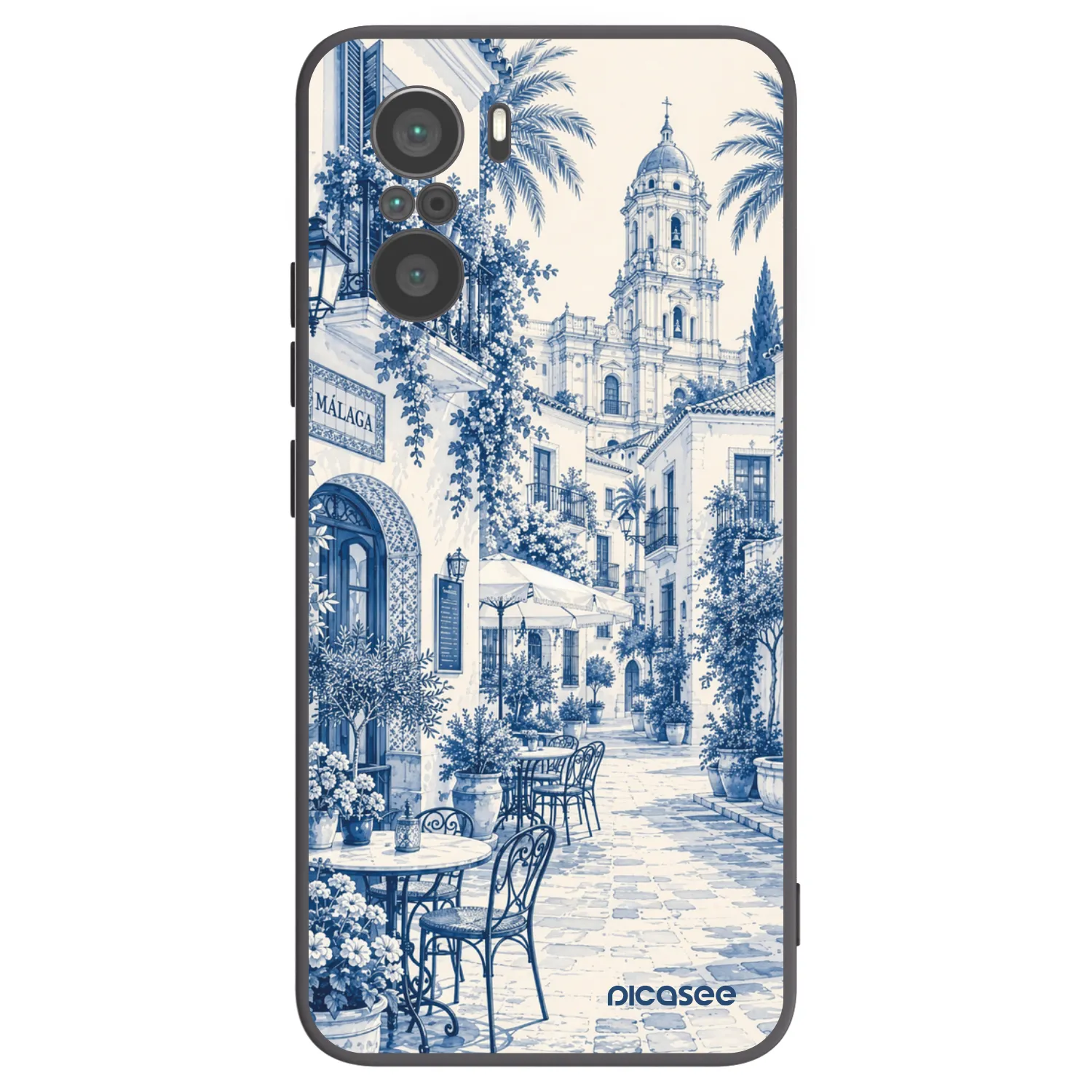 Picasee silikonový černý obal pro Xiaomi Poco F3 - Calle Azul