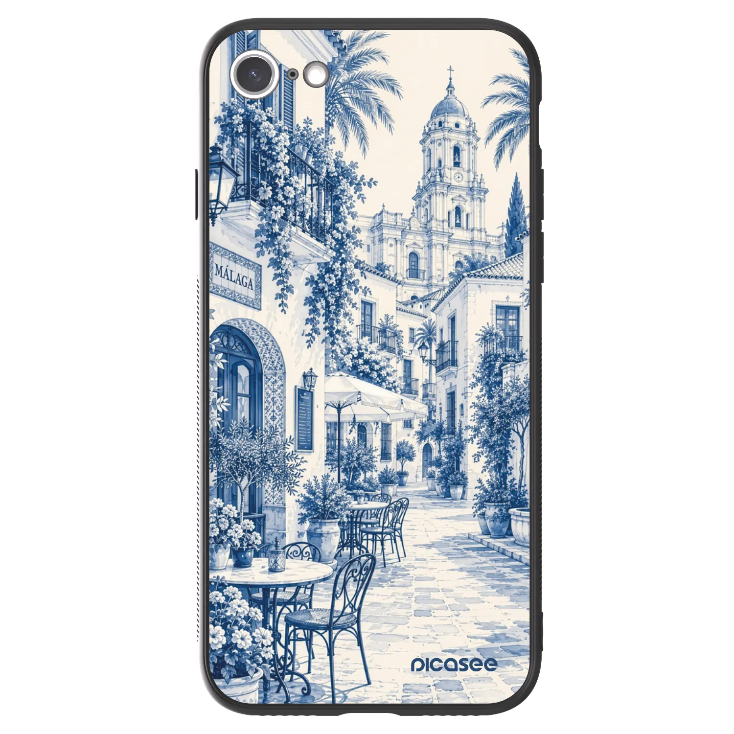 Picasee ULTIMATE CASE pro Apple iPhone 8 - Calle Azul