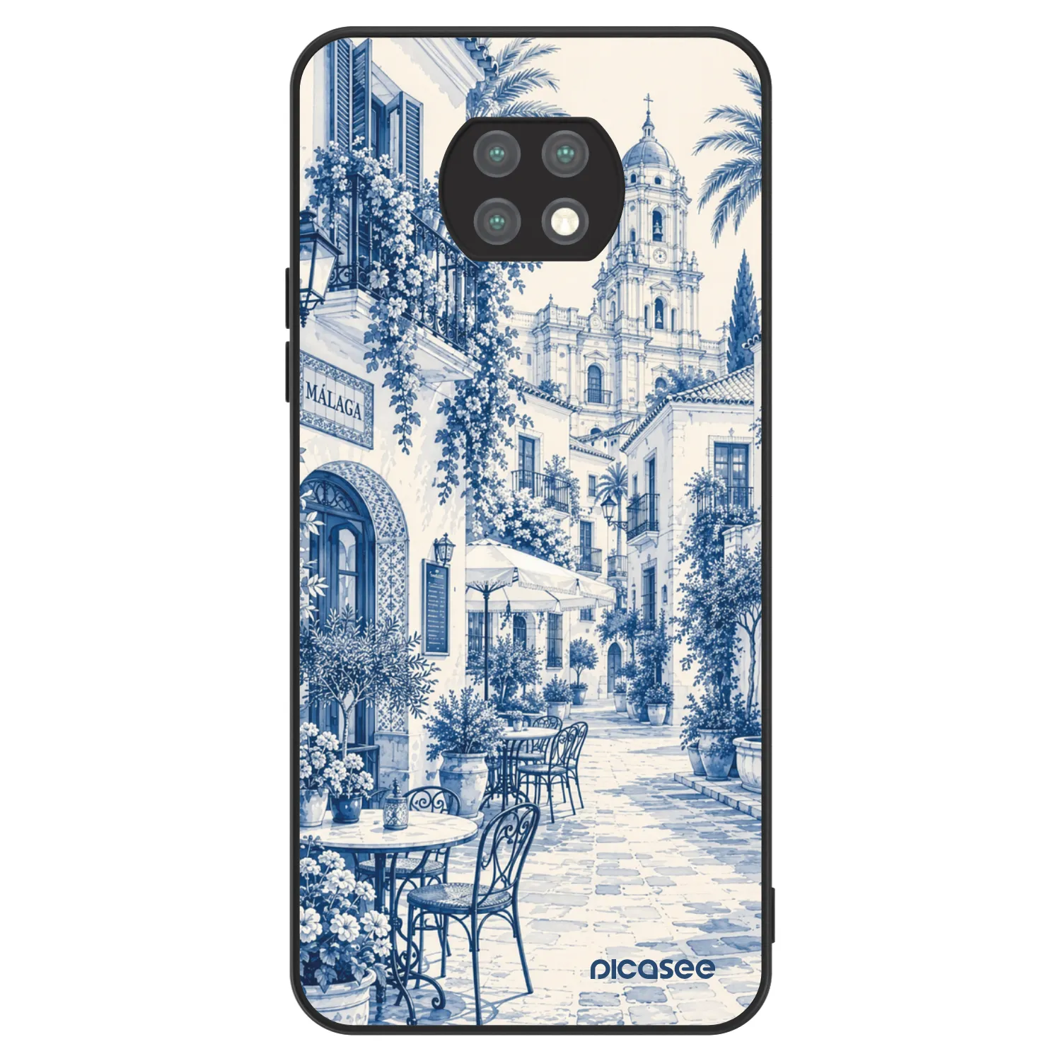 Picasee ULTIMATE CASE pro Xiaomi Redmi Note 9T - Calle Azul