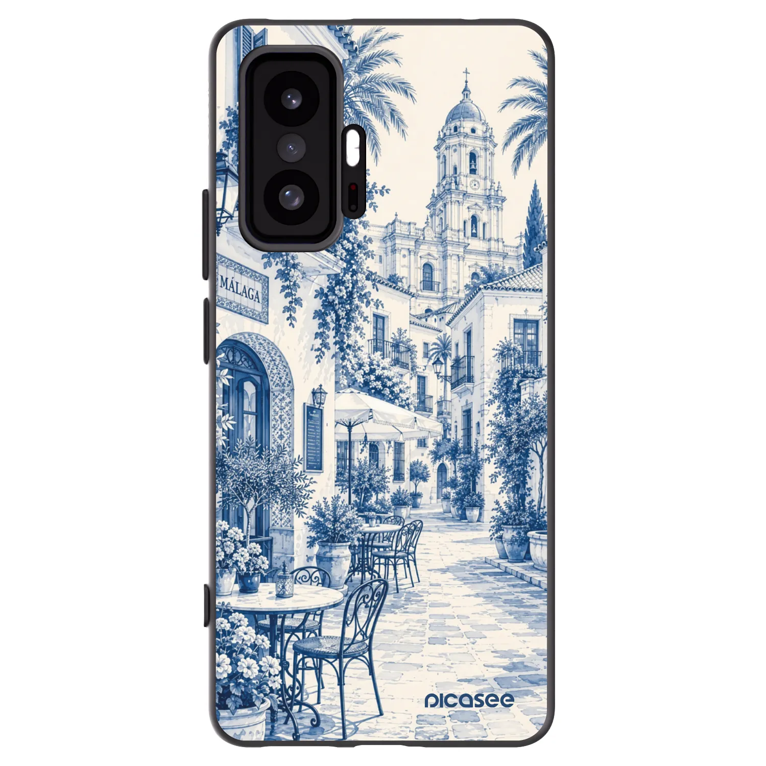 Picasee silikonový černý obal pro Xiaomi 11T Pro - Calle Azul