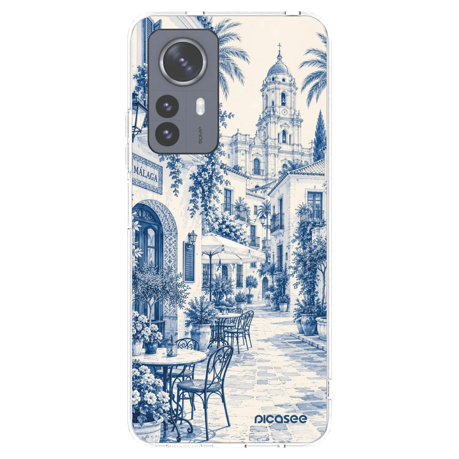 Picasee silikonový průhledný obal pro Xiaomi 12 Pro - Calle Azul