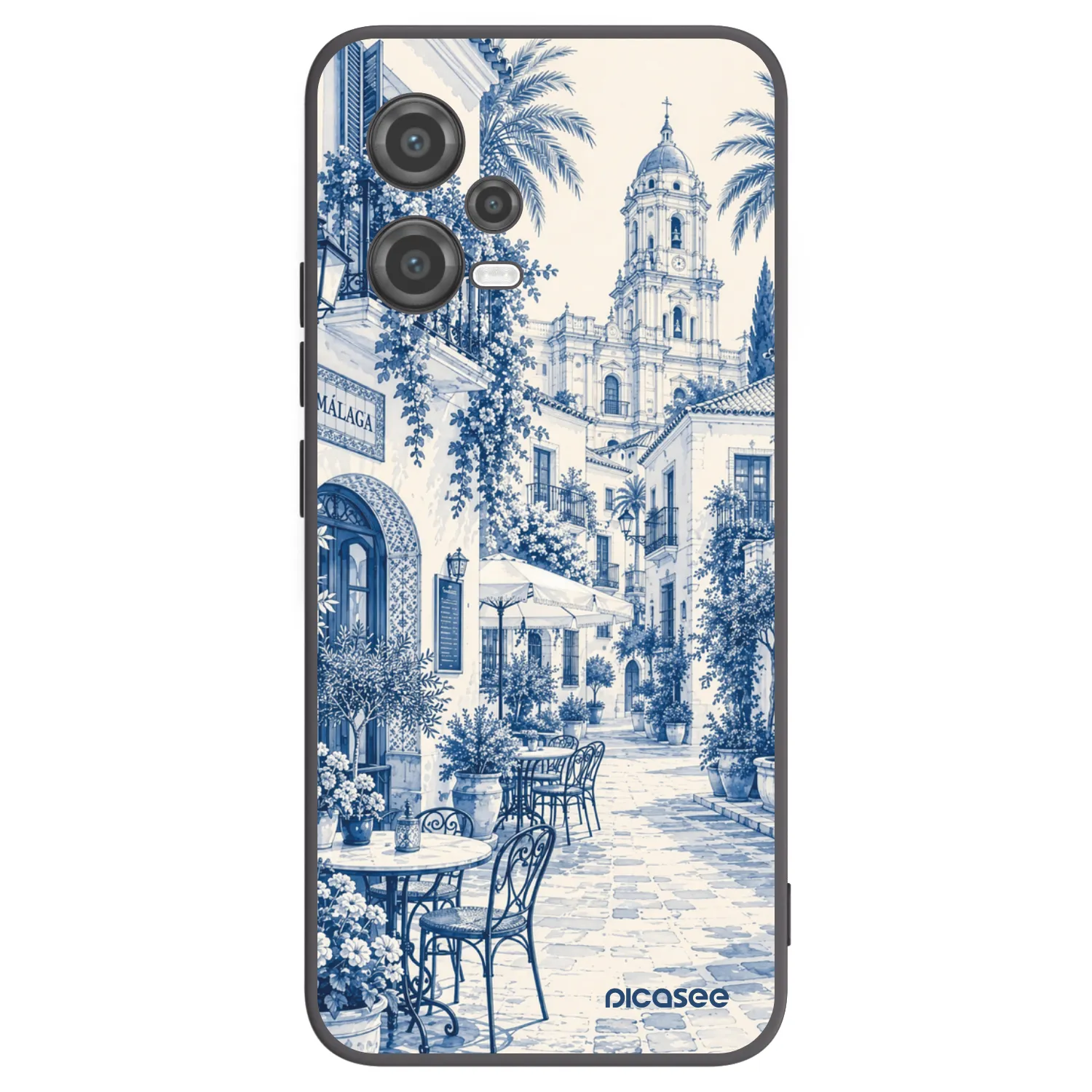 Picasee silikonový černý obal pro Xiaomi Poco X5 - Calle Azul