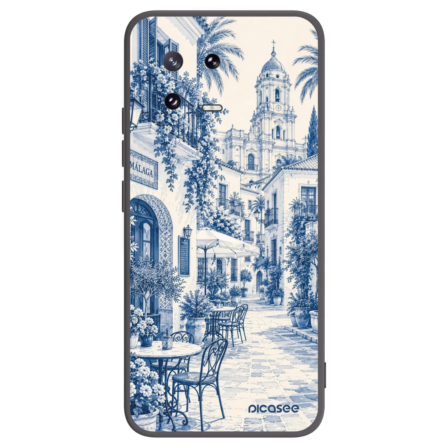Picasee silikonový černý obal pro Xiaomi 13 Pro - Calle Azul