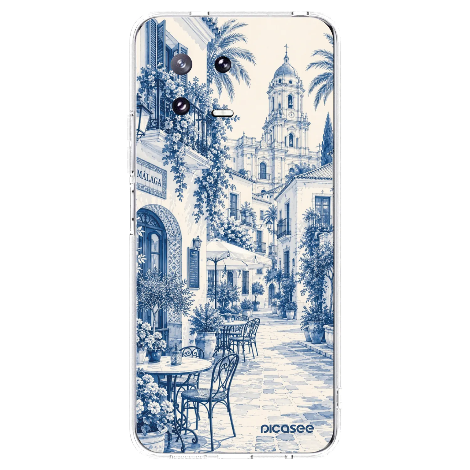 Picasee silikonový průhledný obal pro Xiaomi 13 Pro - Calle Azul