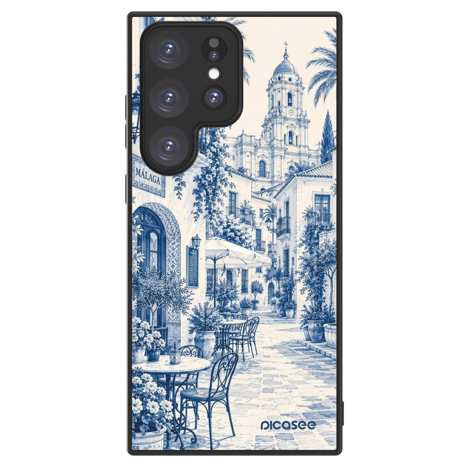 Picasee ULTIMATE CASE PowerShare pro Samsung Galaxy S23 Ultra 5G - Calle Azul
