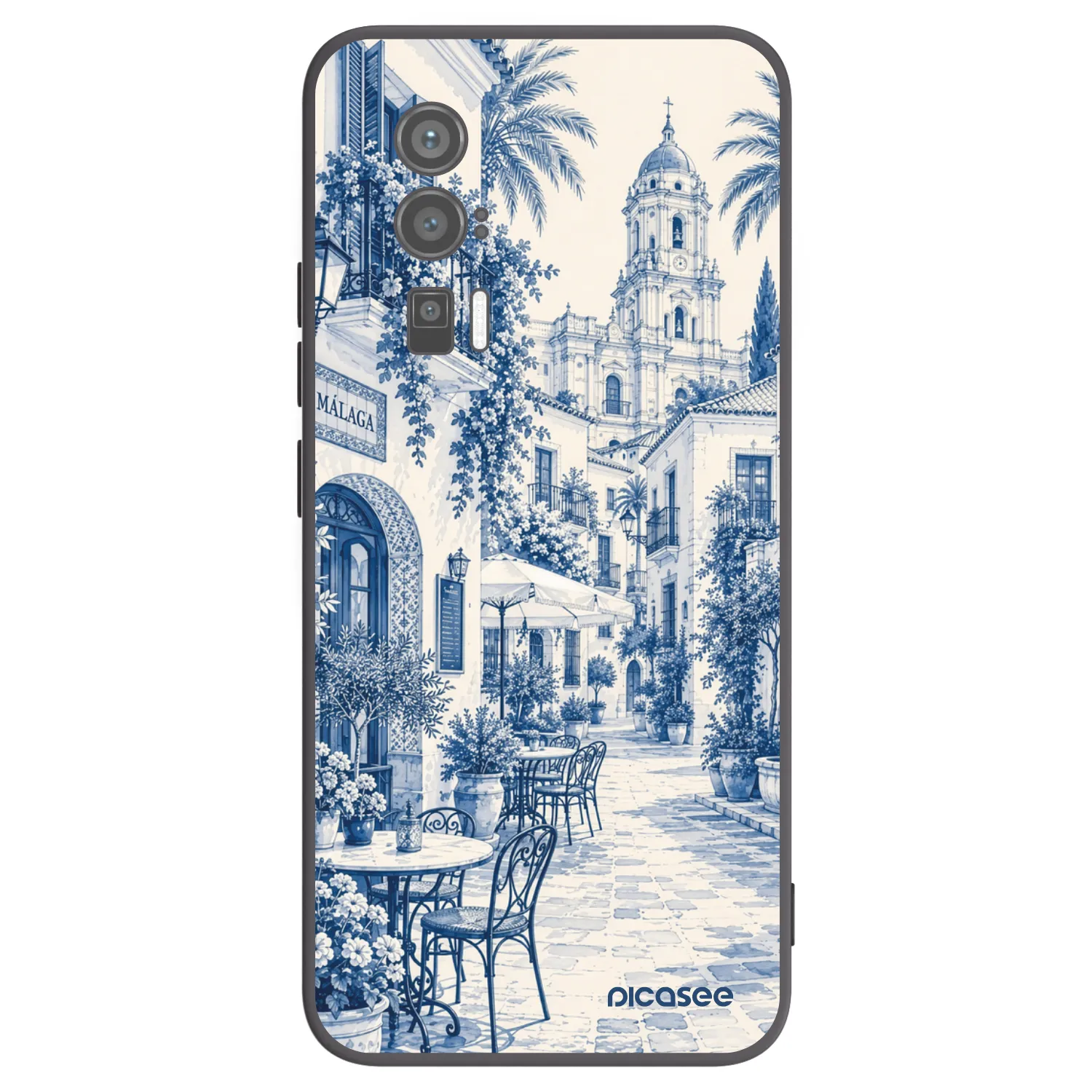 Picasee silikonový černý obal pro Xiaomi Poco F5 Pro 5G - Calle Azul