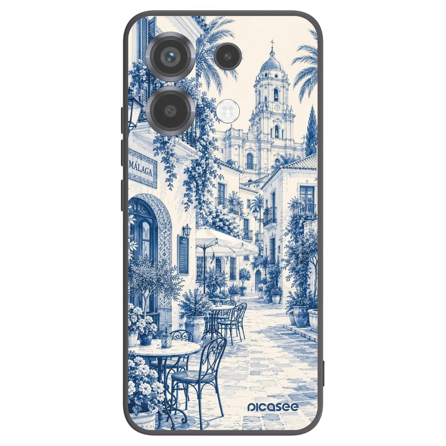 Picasee silikonový černý obal pro Xiaomi Poco X6 - Calle Azul
