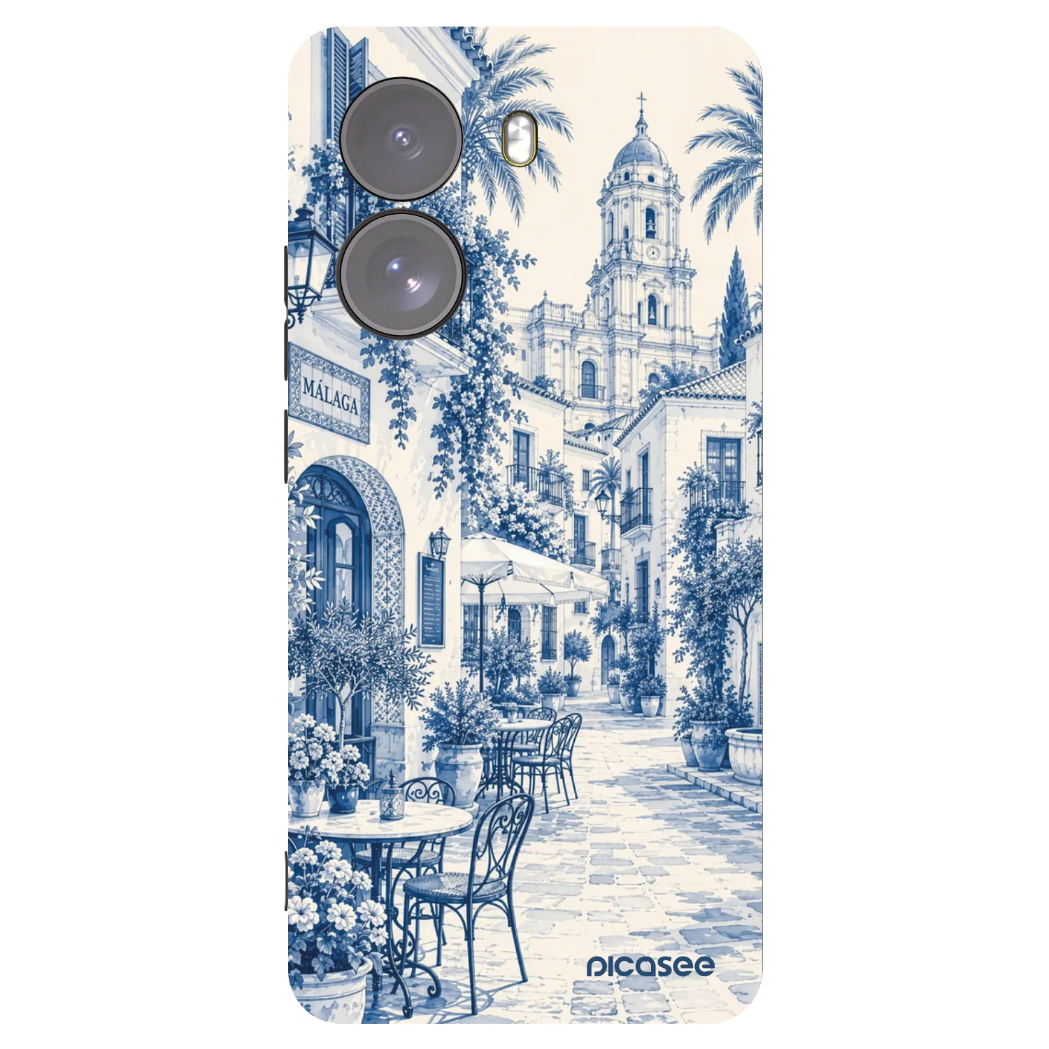 Picasee silikonový černý obal pro Xiaomi Poco X7 - Calle Azul