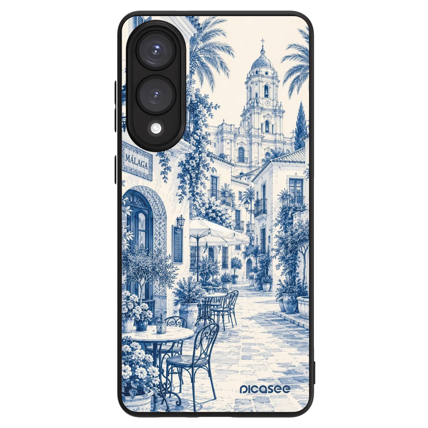 Picasee ULTIMATE CASE pro Samsung Galaxy S25 Edge 5G - Calle Azul