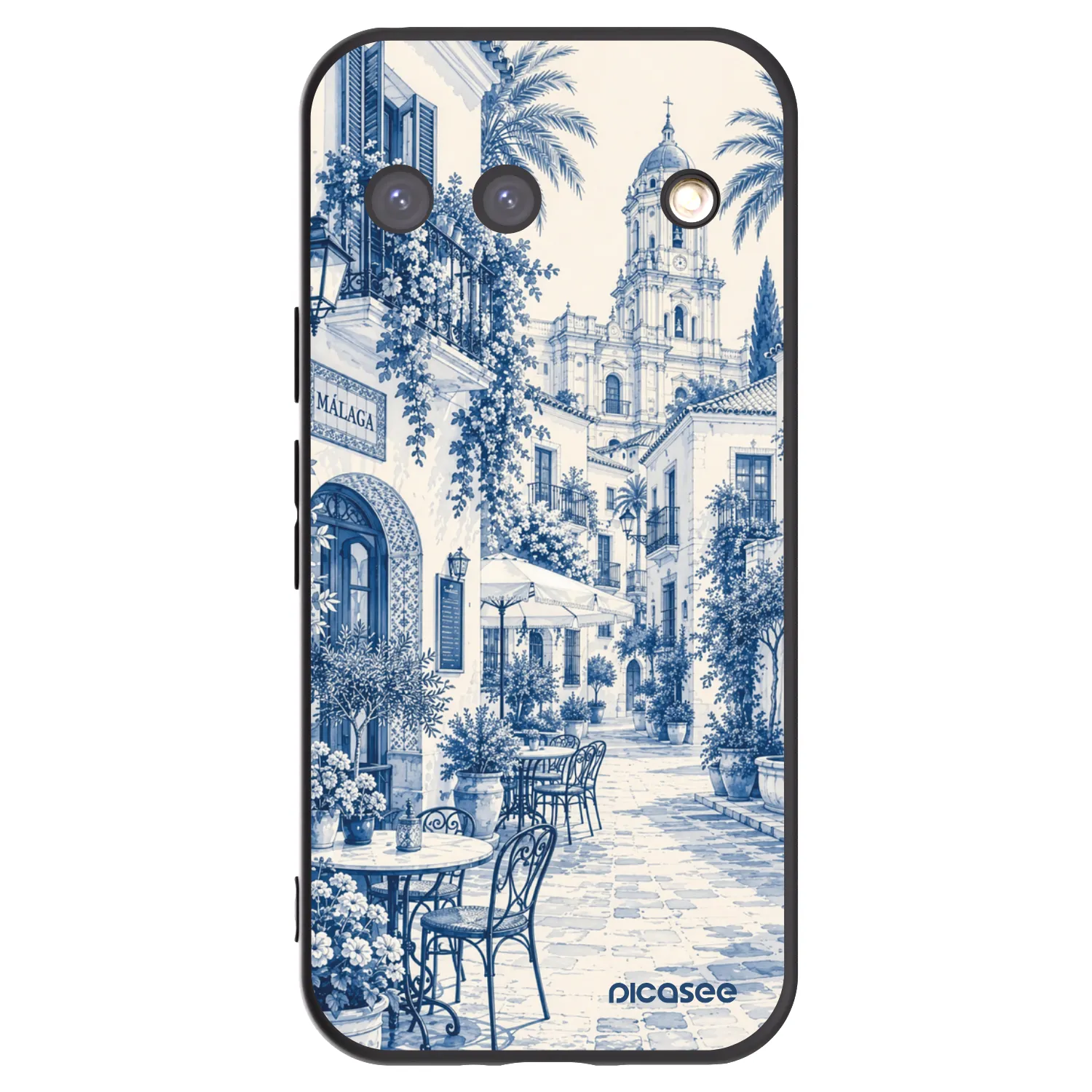 Picasee silikonový černý obal pro Google Pixel 9 - Calle Azul