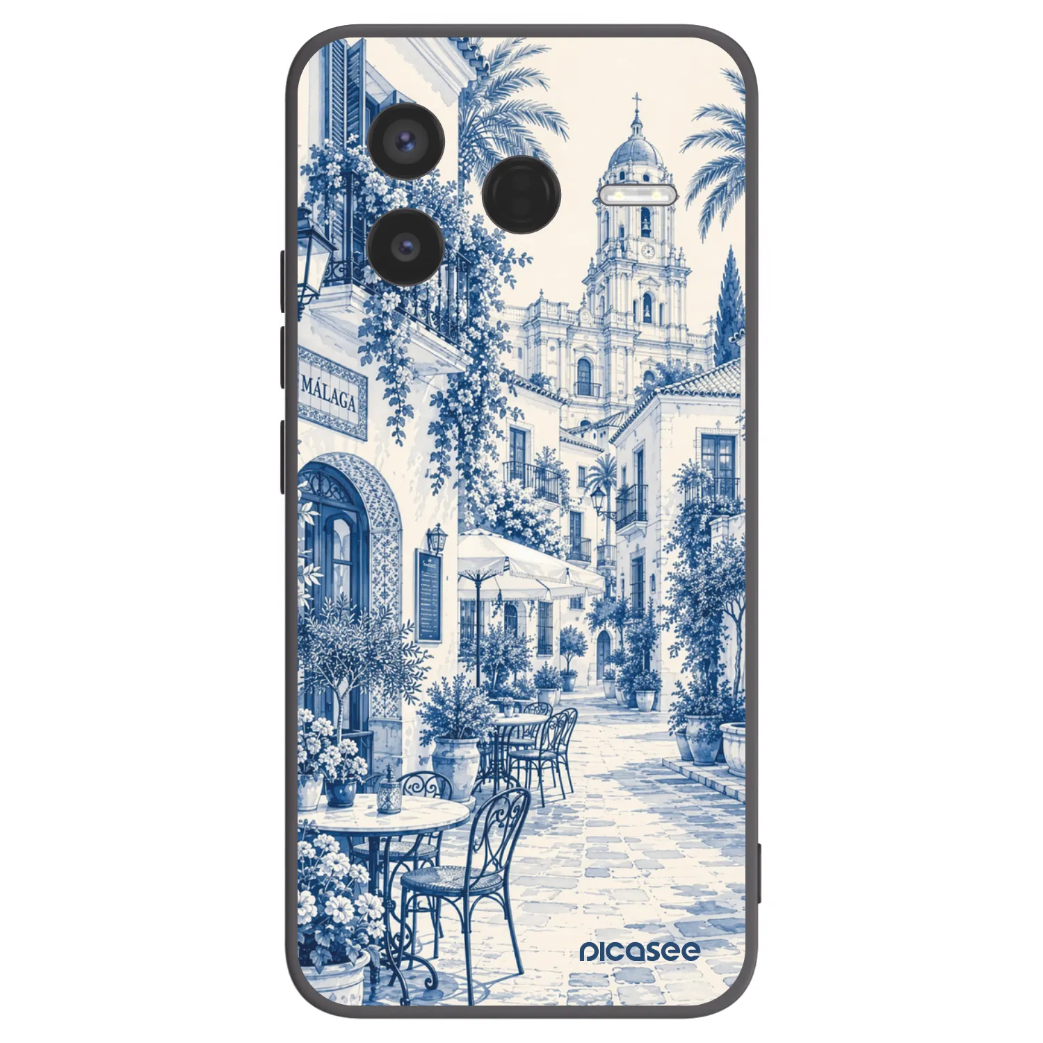 Picasee silikonový černý obal pro Xiaomi Poco F7 Pro 5G - Calle Azul