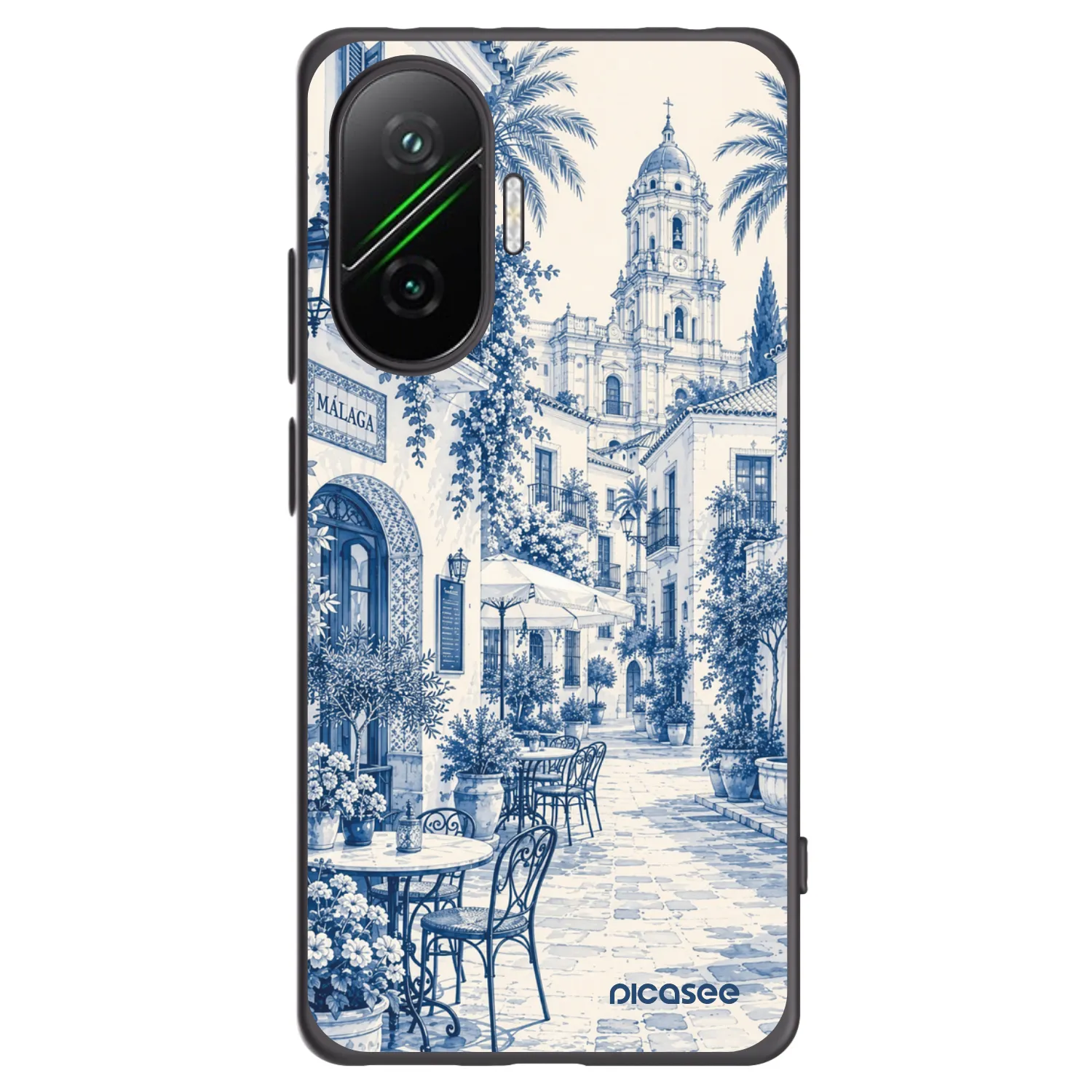 Picasee silikonový černý obal pro Xiaomi Poco F7 5G - Calle Azul