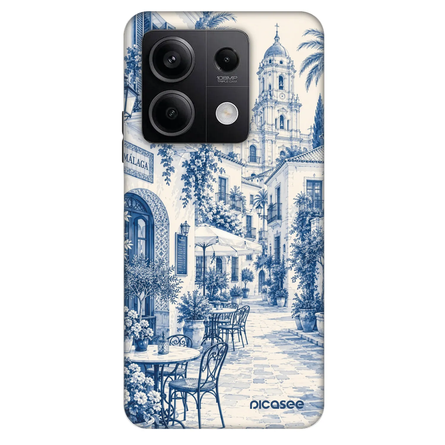 Picasee Fashion Case pro Xiaomi Redmi Note 13 5G - Calle Azul